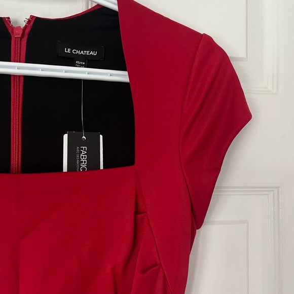 Le Chateau Red Dress (Size XS) - Picture 4 of 13